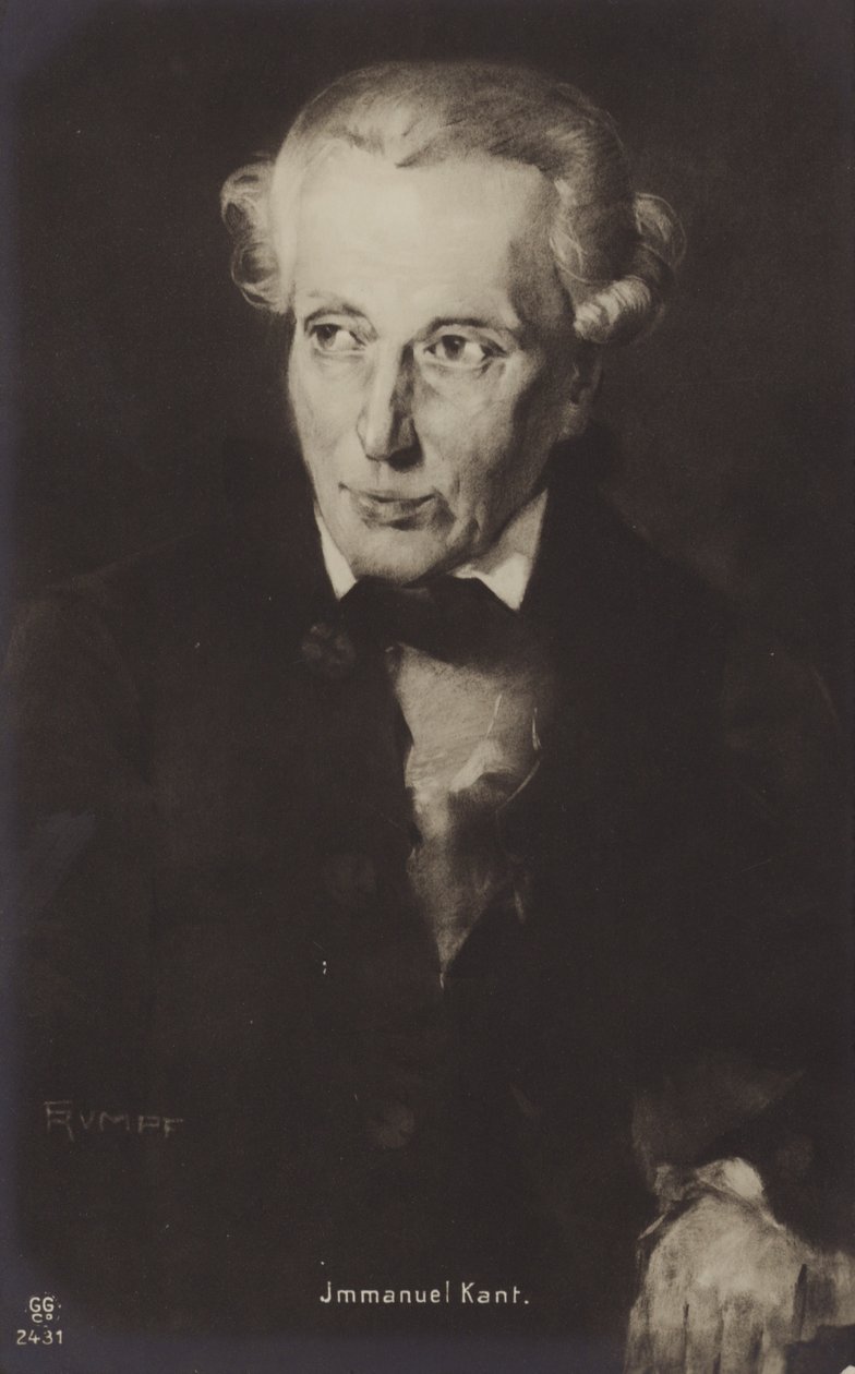 Immanuel Kant (litografi) af German School