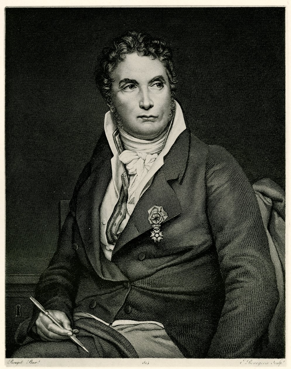 Jacques Louis David, 1884-90 (fototype) af German School