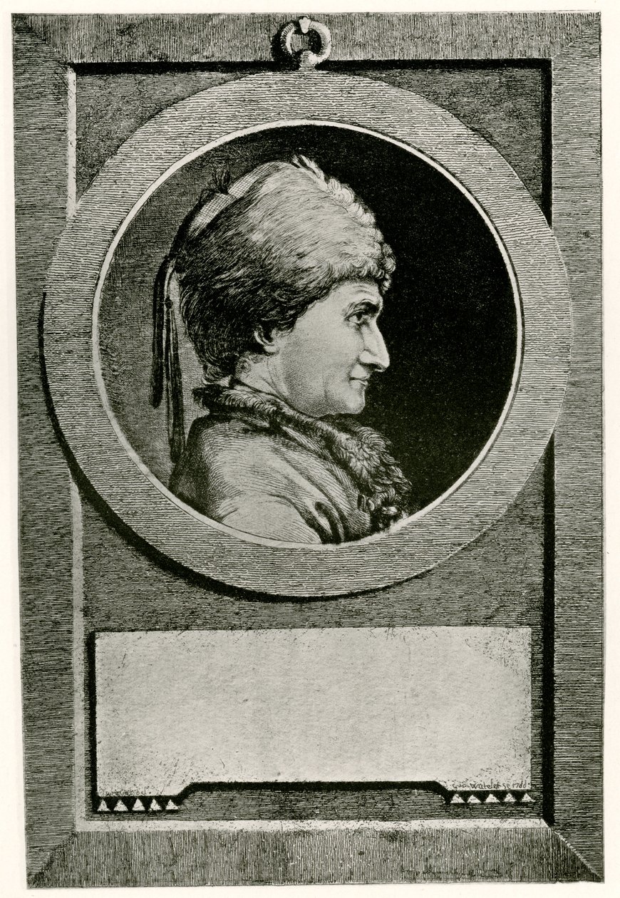 Jean-Jacques Rousseau af German School