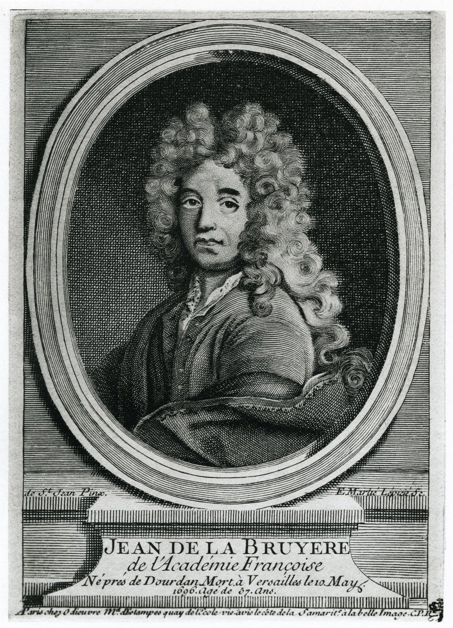 Jean de la Bruyere af German School