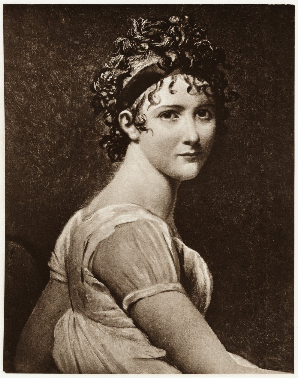 Jeanne Françoise Adelaide Récamier, 1884-90 (fototype) af German School
