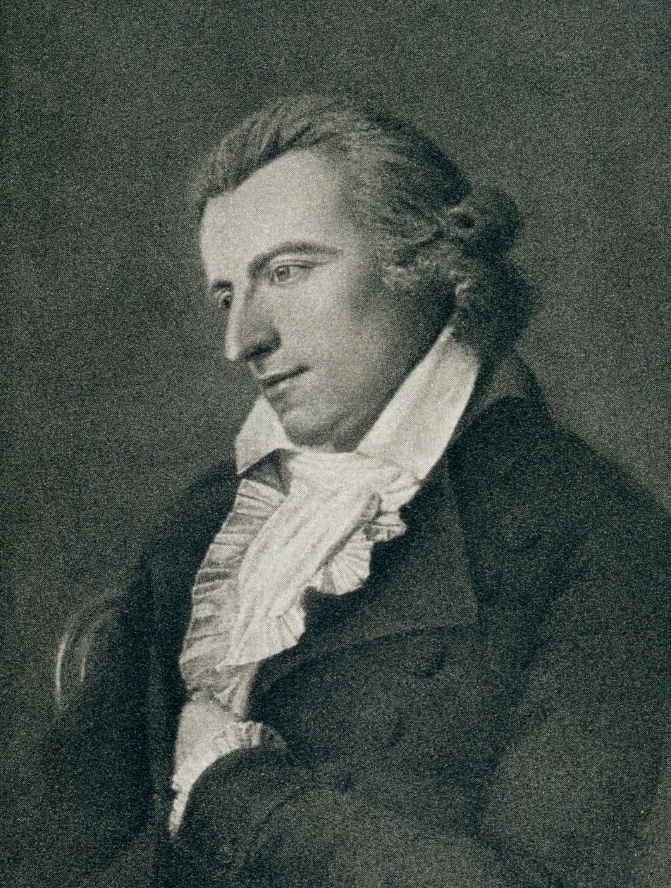 Johann Christoph Friedrich von Schiller (1759-1805) (stik) af German School