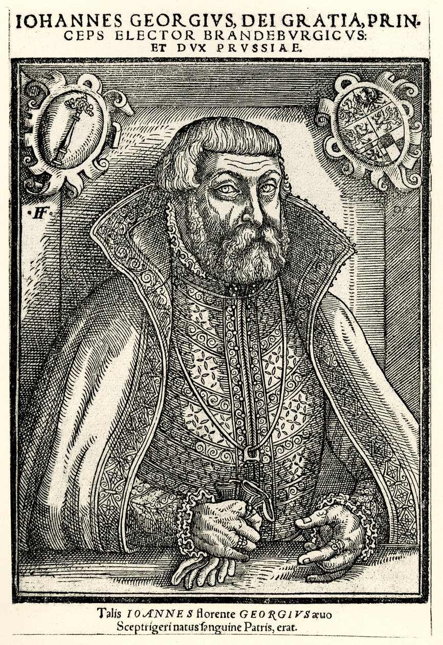 John George af Brandenburg af German School