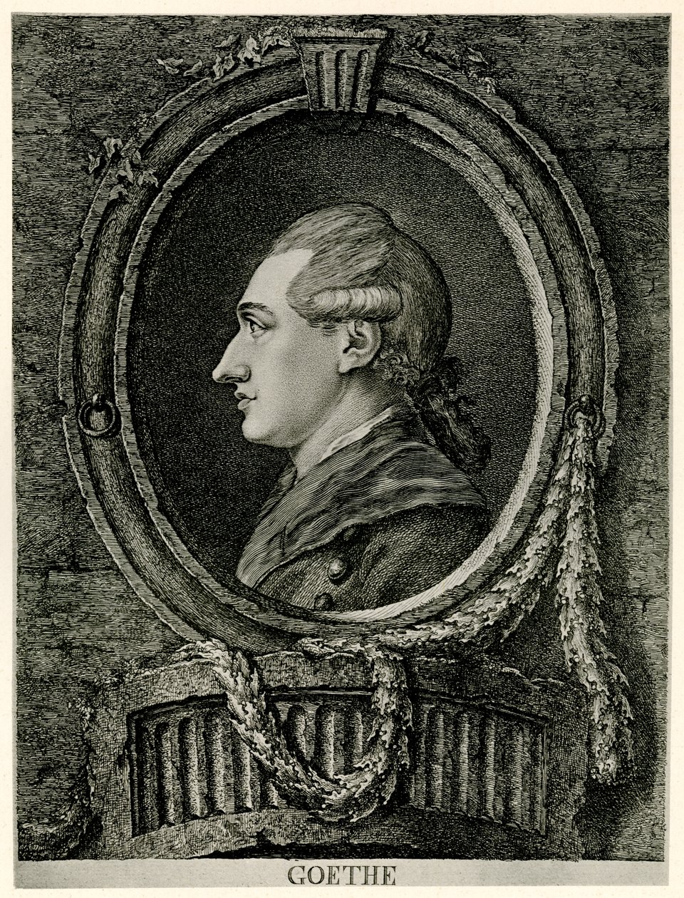 Johann Wolfgang von Goethe af German School