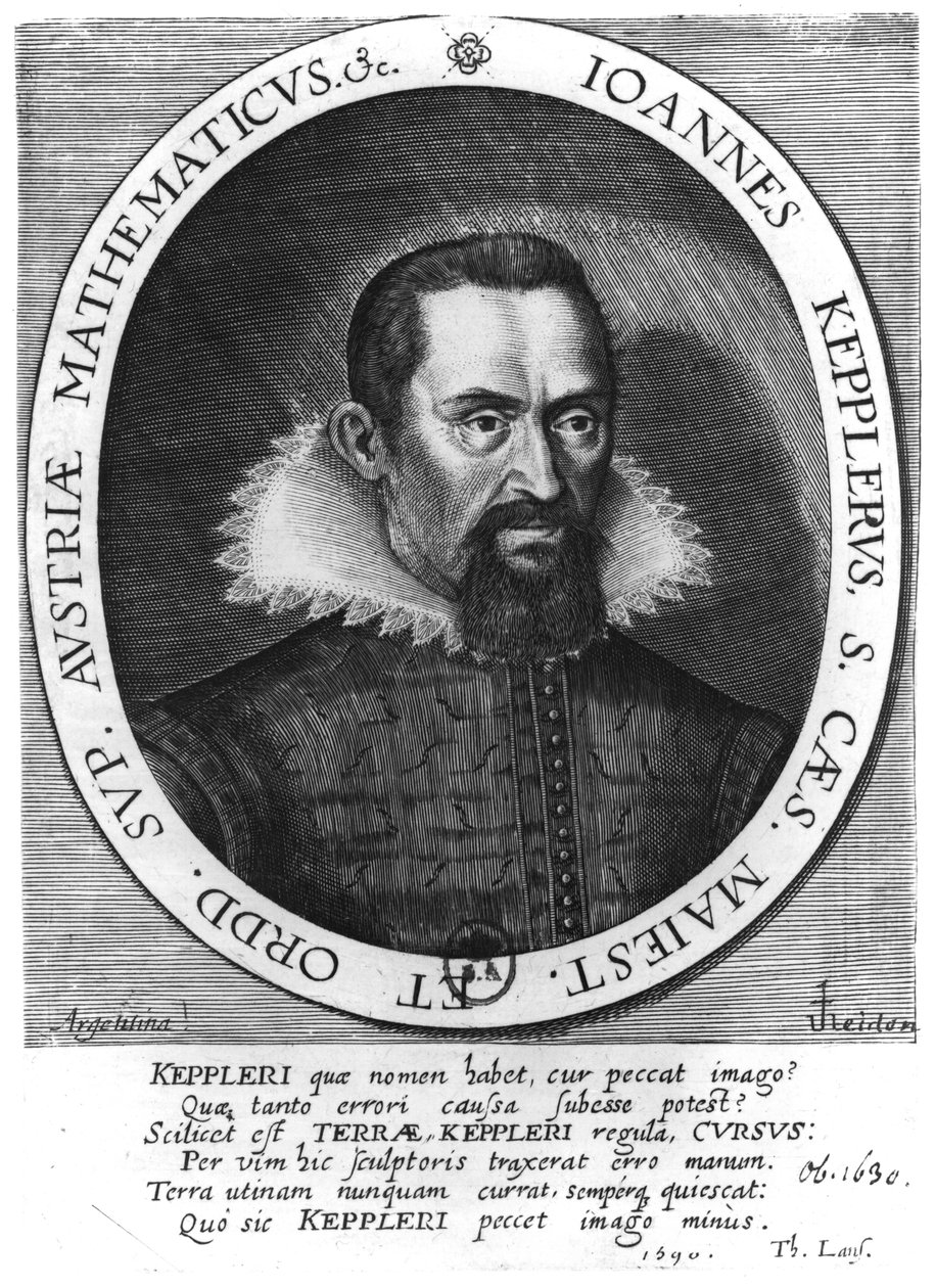 Johannes Kepler (1571-1630) 1590 af German School