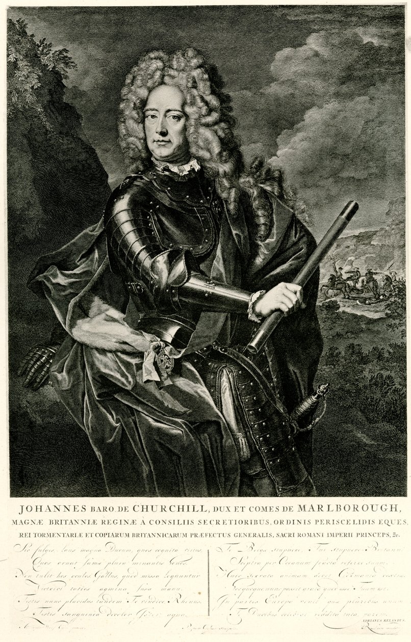 John Churchill af German School