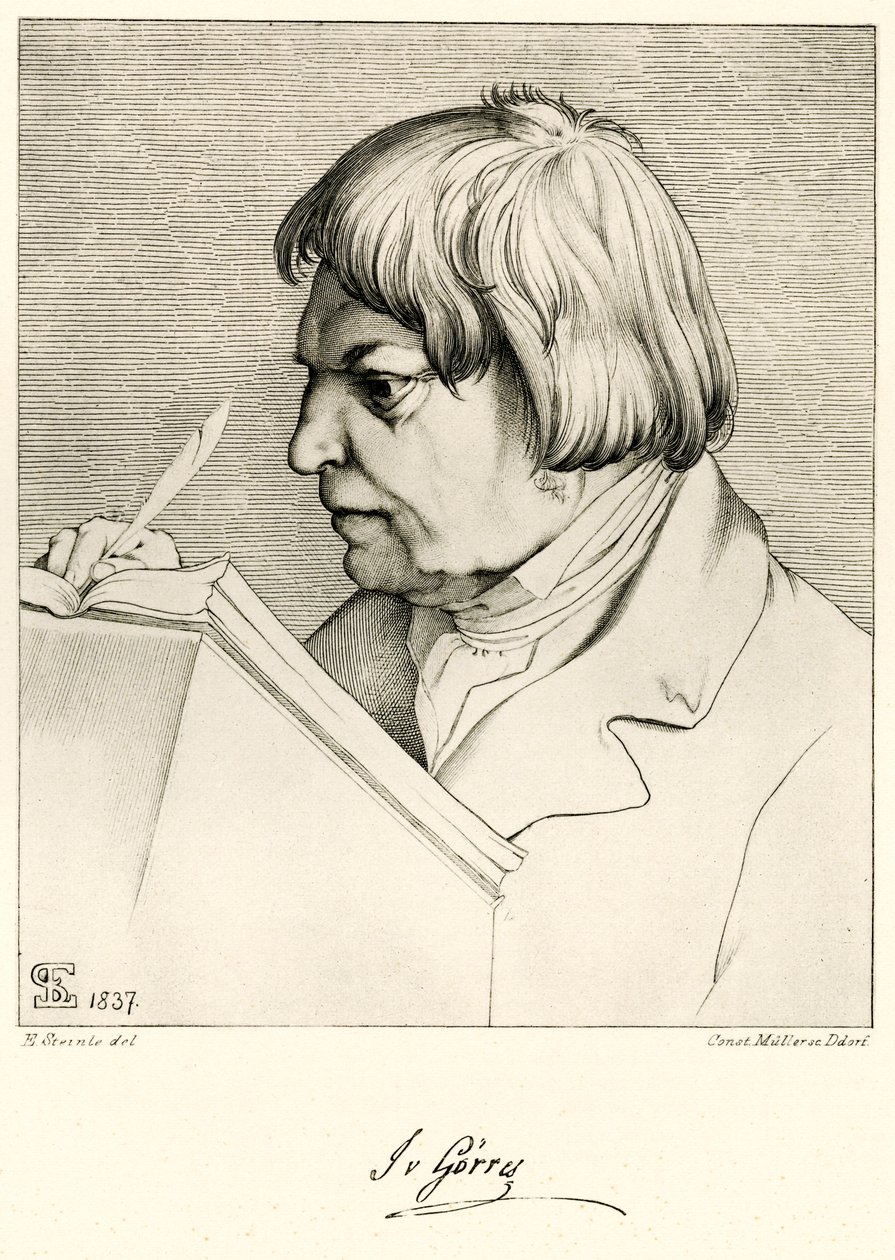 Joseph von Gorres af German School