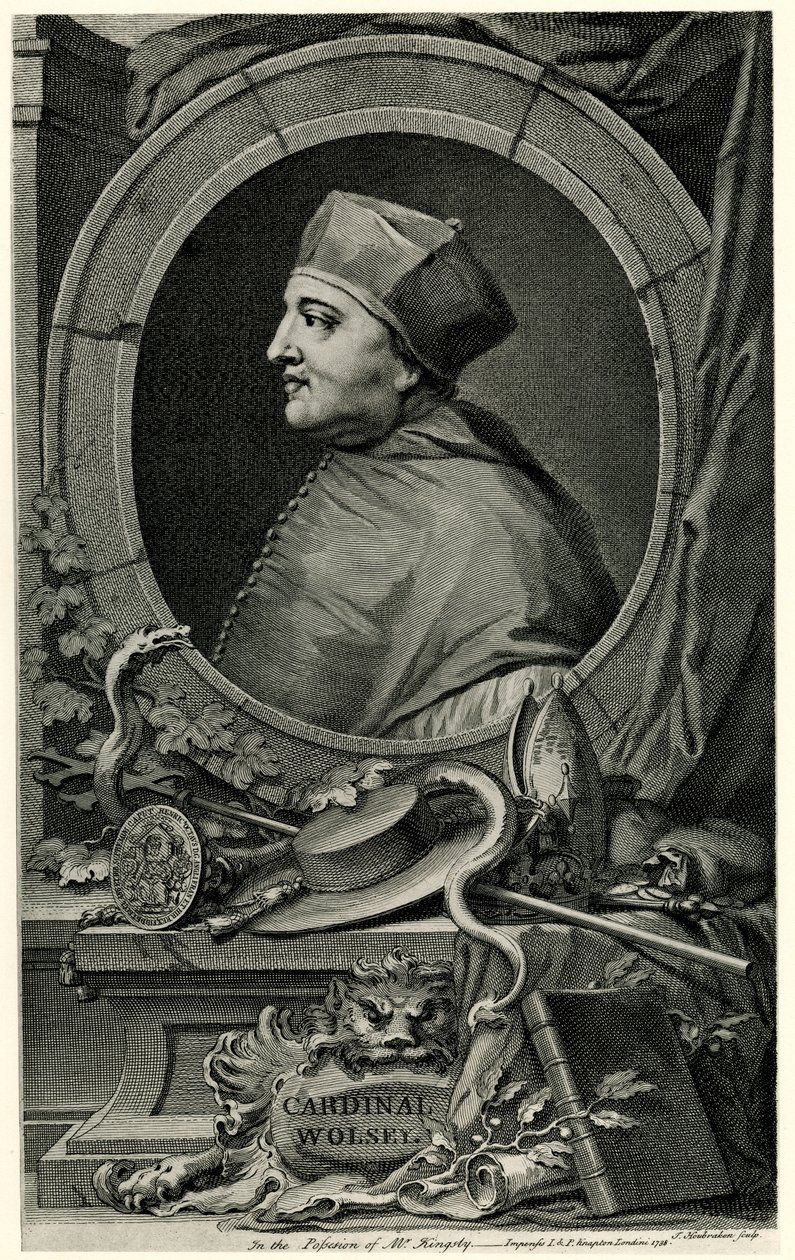 Kardinal Thomas Wolsey af German School