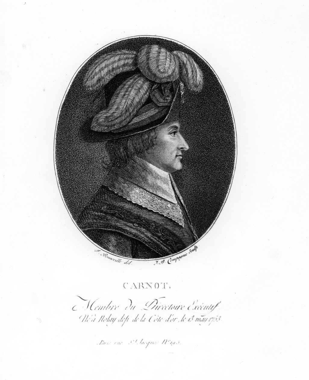 Lazare Nicolas Graf Carnot af German School