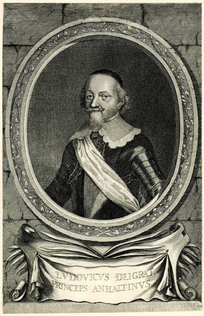 Ludwig Prins af Anhalt af German School