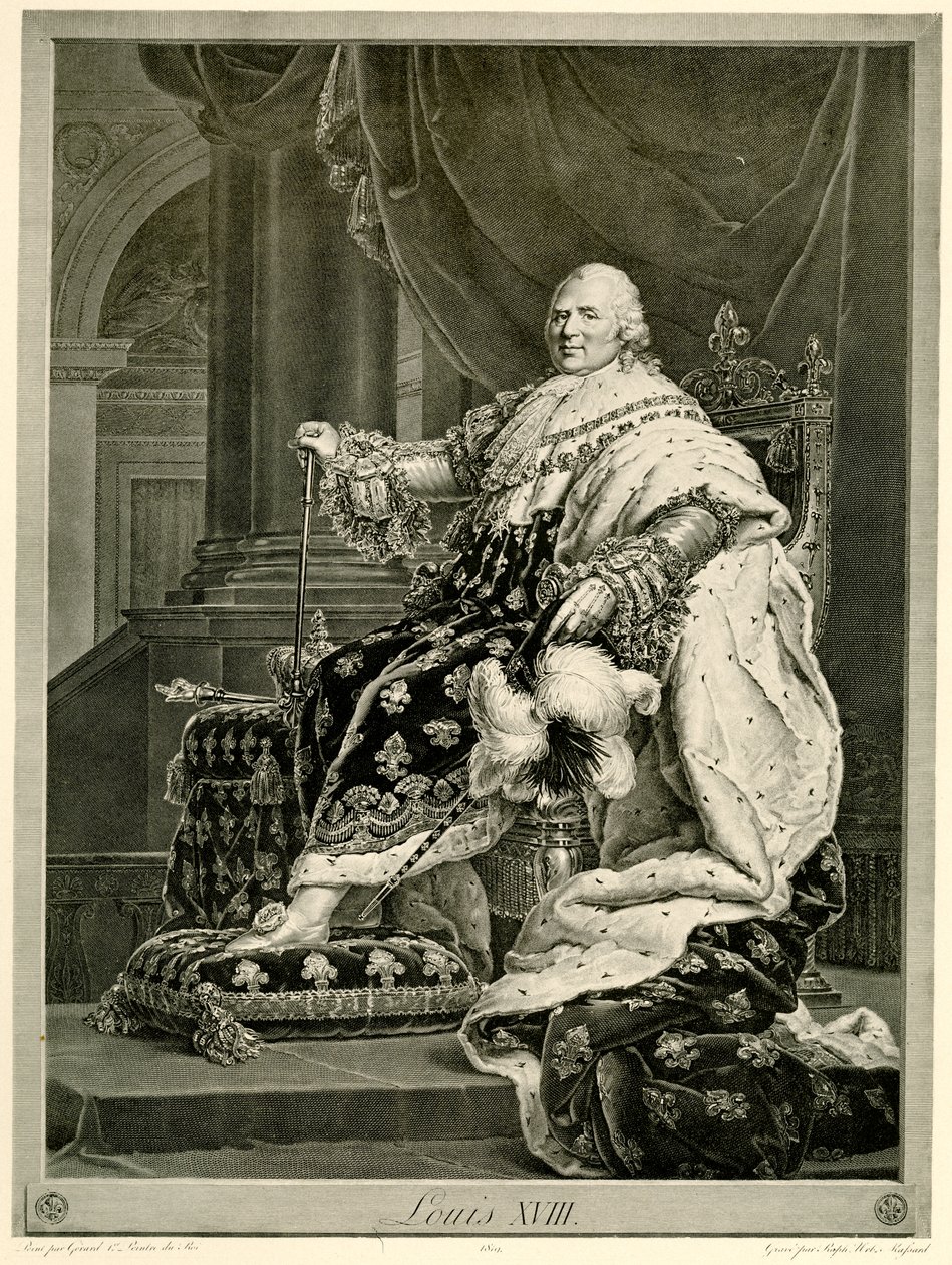 Ludvig XVIII. af German School