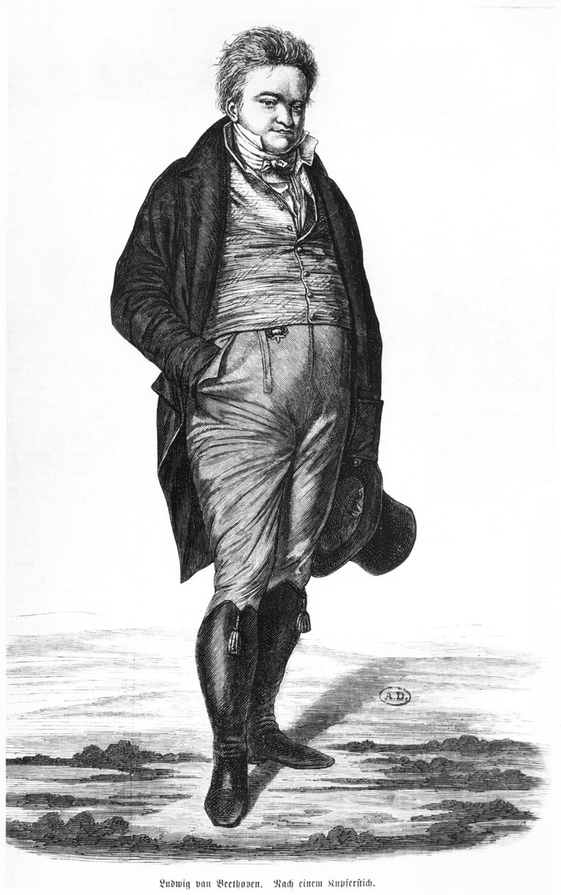 Ludwig van Beethoven (1770-1827) af German School