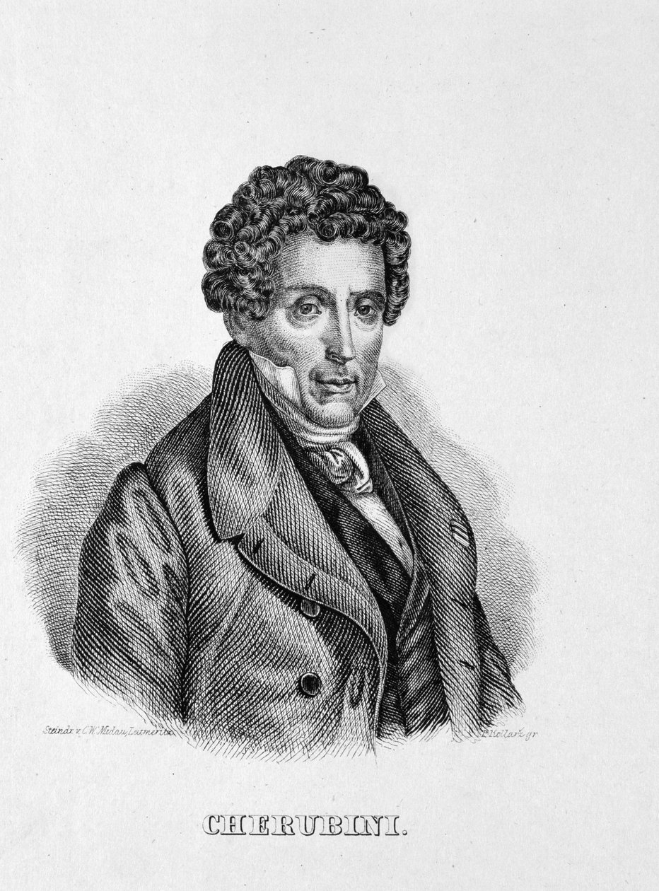 Luigi Cherubini (1760-1842) af German School