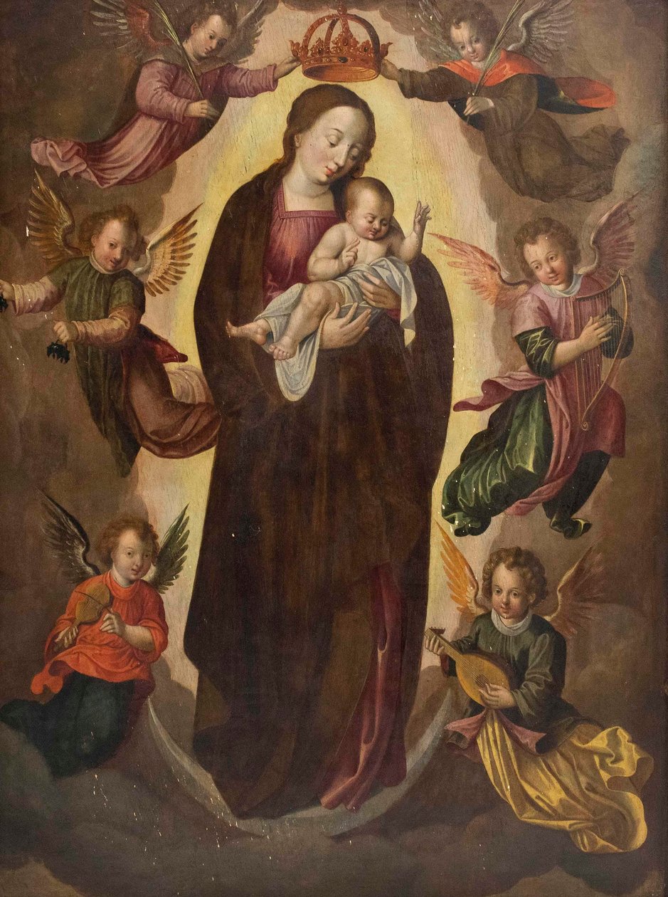 Mary Queen ca1600 af German School