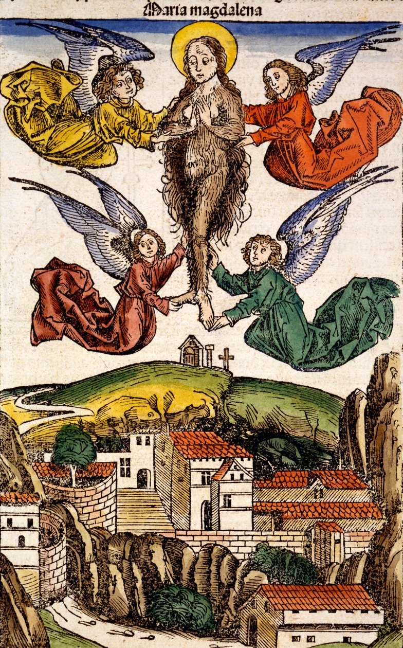 Maria Magdelena fra Liber Chronicarum af Hartmann Schedel, 1493 af German School