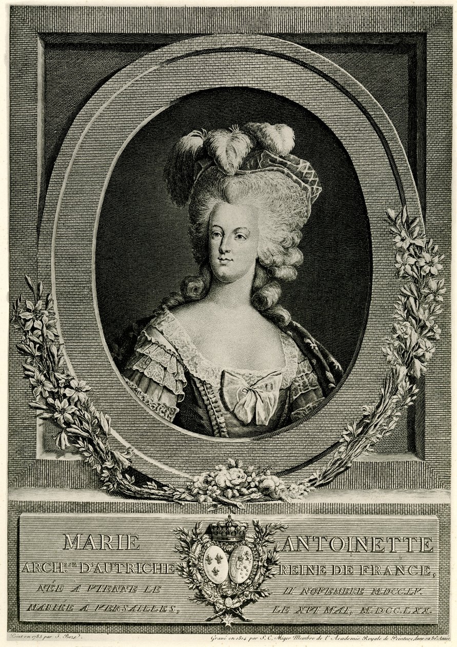 Marie Antoinette af German School