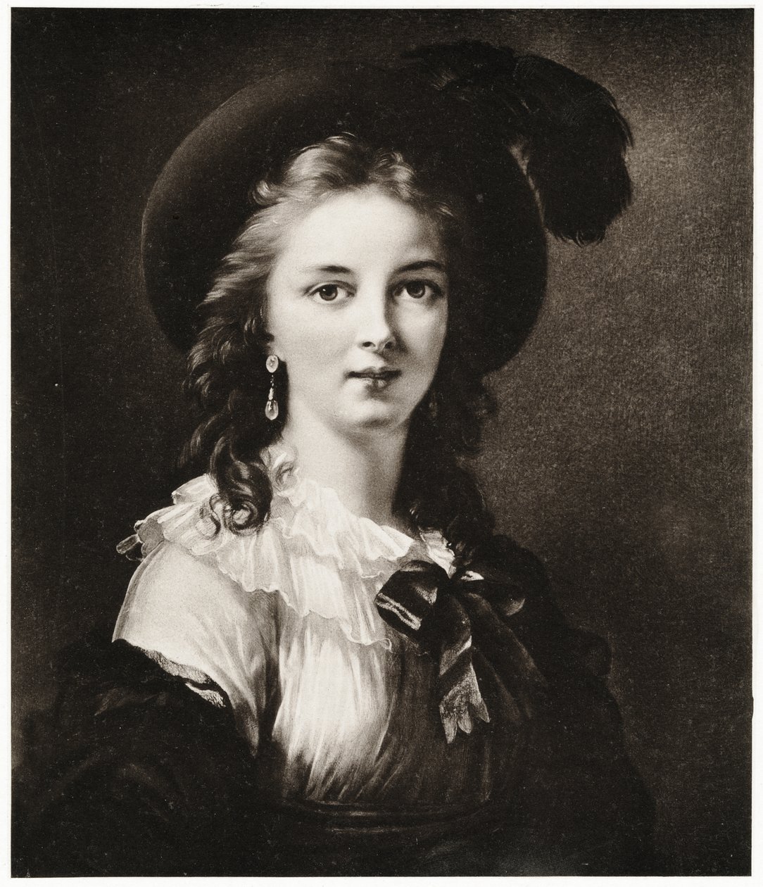 Marie Louise Elisabeth Vigée-Lebrun, 1884-90 (fototype) af German School