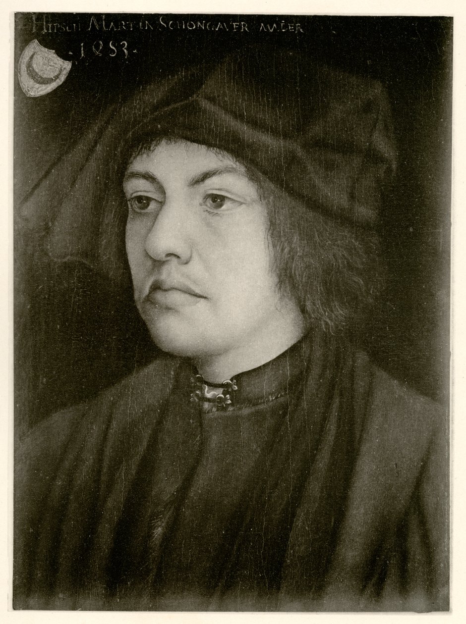 Martin Schongauer, 1884-90 (fototype) af German School