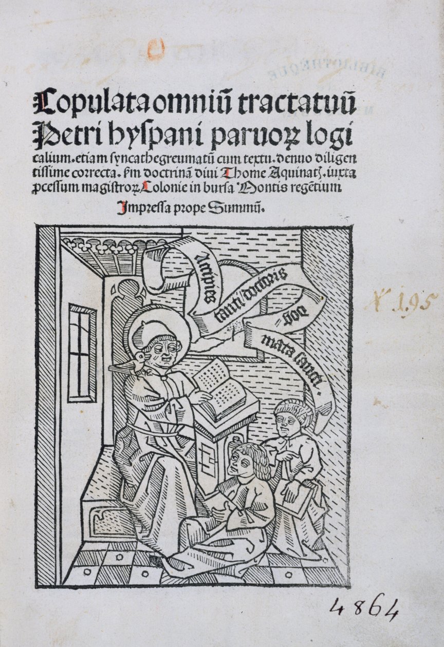 Mester og elever, 1490 af German School