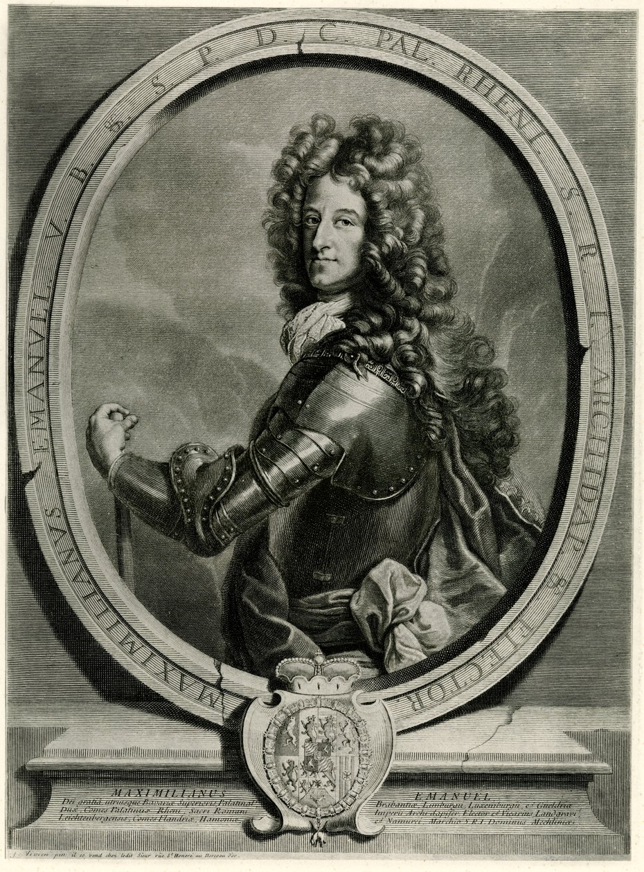 Maximilian II. Emanuel af German School