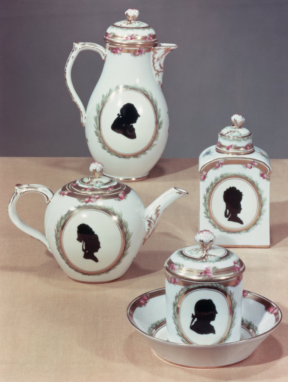 Meissen teservice (porcelæn) af German School