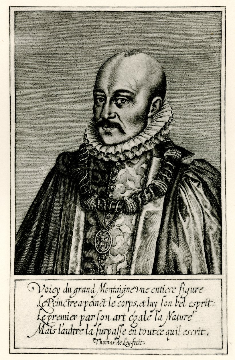 Michel de Montaigne af German School