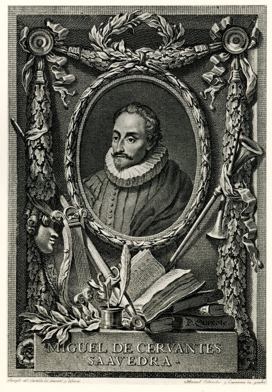 Miguel de Cervantes Saavedra af German School