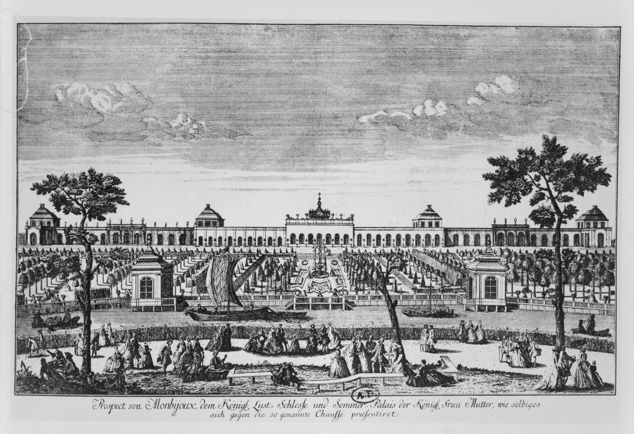 Monbijou-paladset, Charlottenburg, Berlin af German School