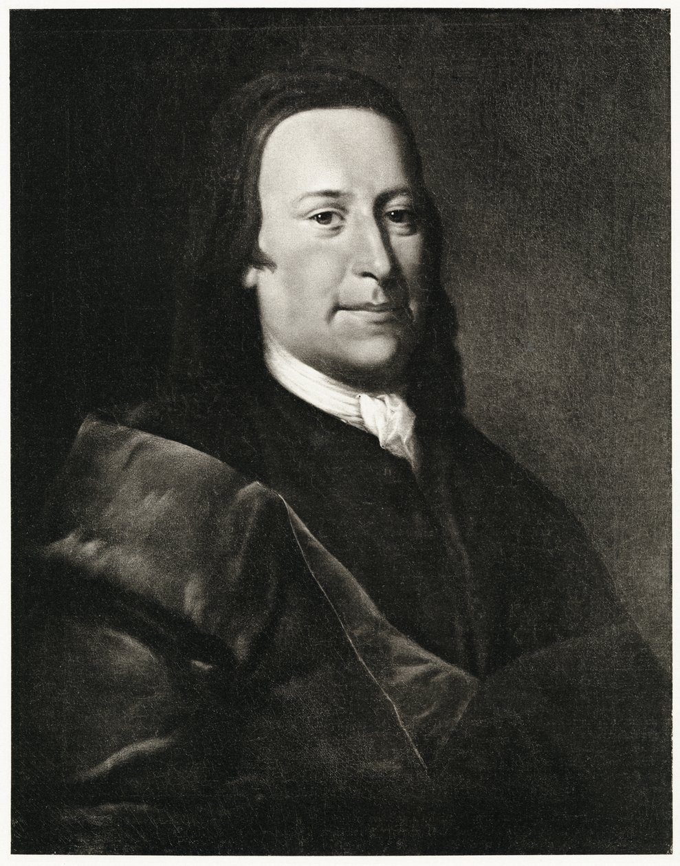 Nikolaus Ludwig Graf von Zinzendorf, 1884-90 (fototype) af German School