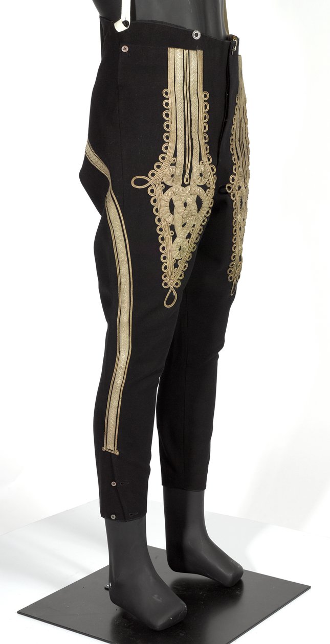 Pantaloons, HRH The Duke of Connaught, 3. Zieten Hussars, German Army, pre-1914 (pantaloons) af German School