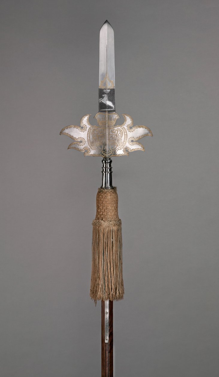 Paradepartisan (fra livvagten af August Wilhelm, hertug af Brunswick-Wolfenbüttel [1662-1731]) af German School