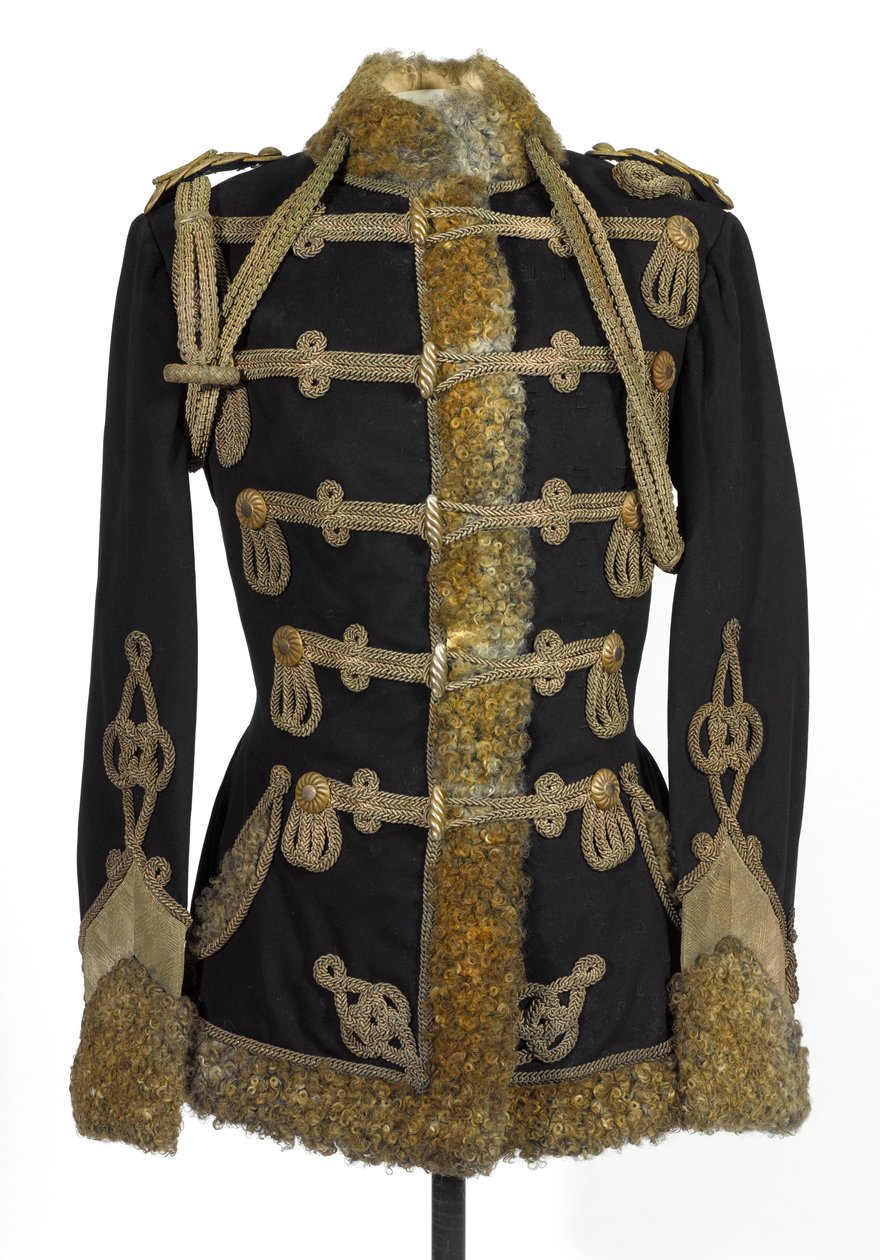 Pelisse, 3. Zieten Hussars, HKH The Duke of Connaught, før 1914 (pelisse) af German School