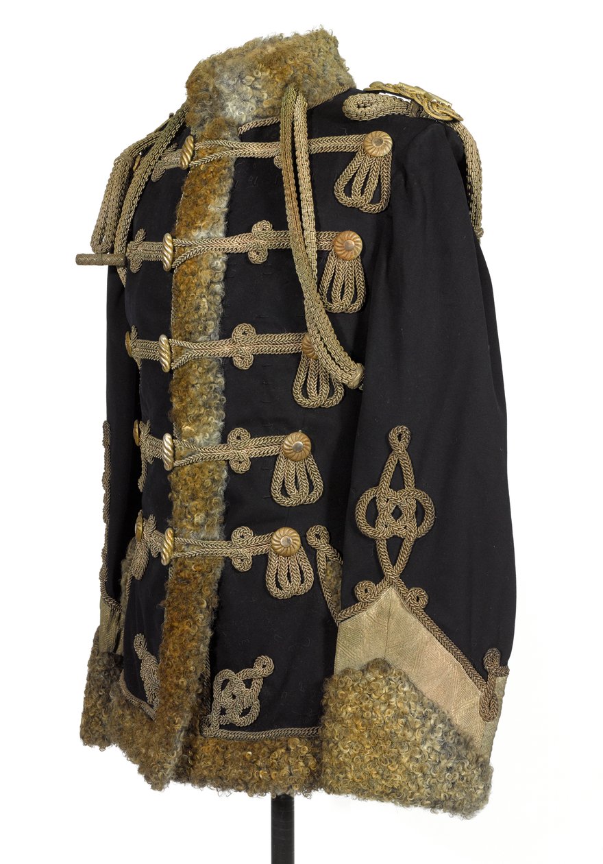 Pelisse, 3. Zieten Hussars, HKH The Duke of Connaught, før 1914 (pelisse) af German School