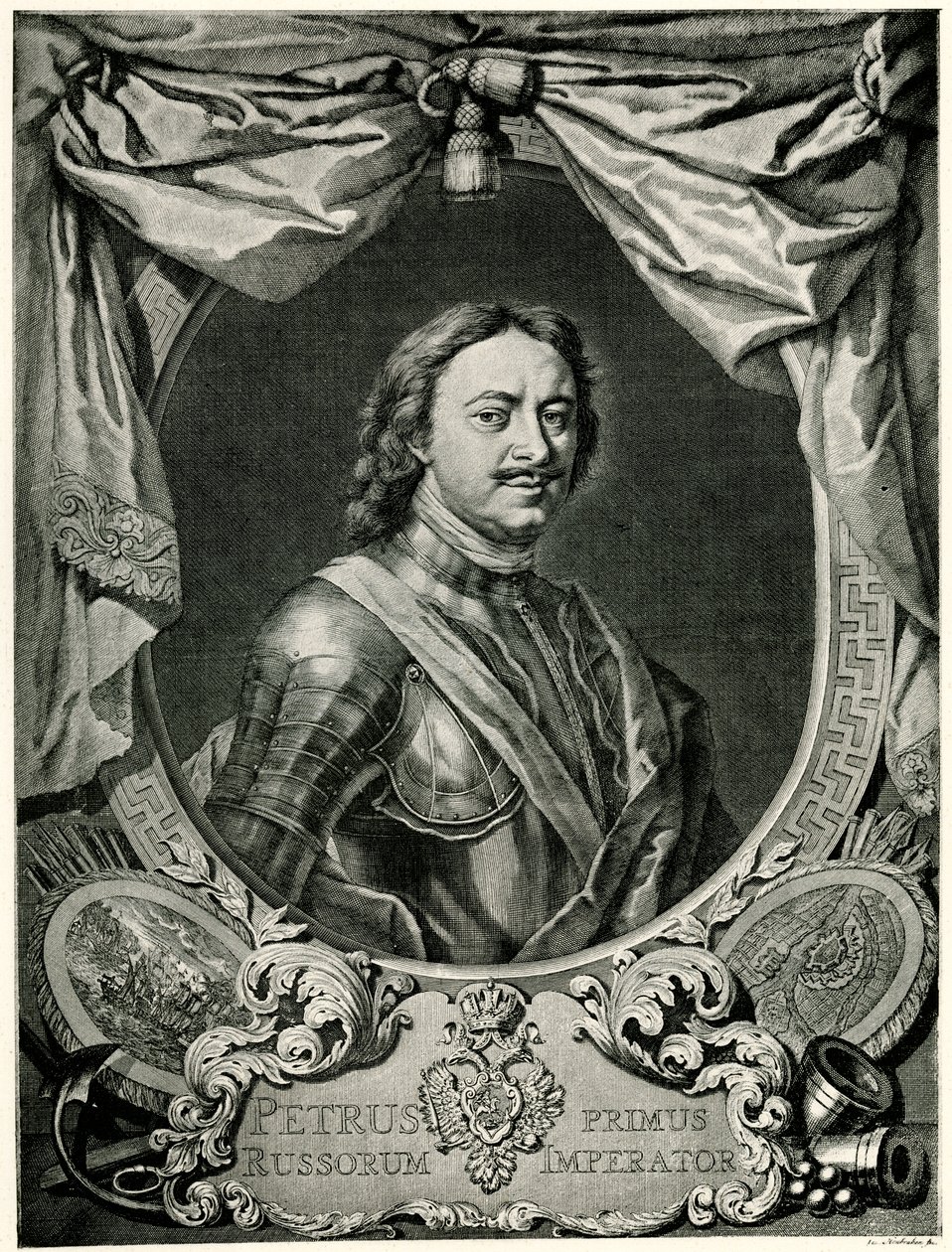 Peter I. der Grosse af German School