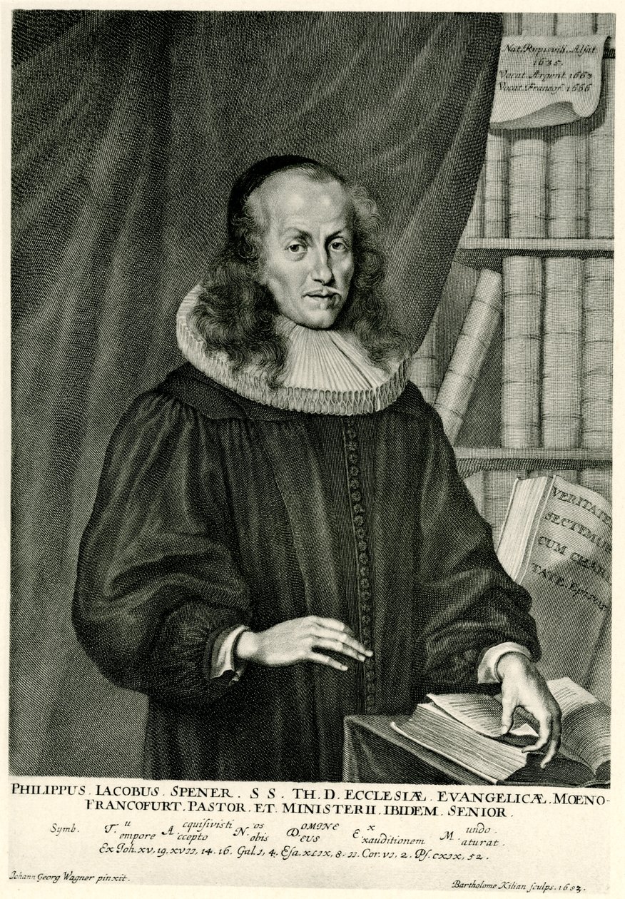 Philip Jacob Spener af German School
