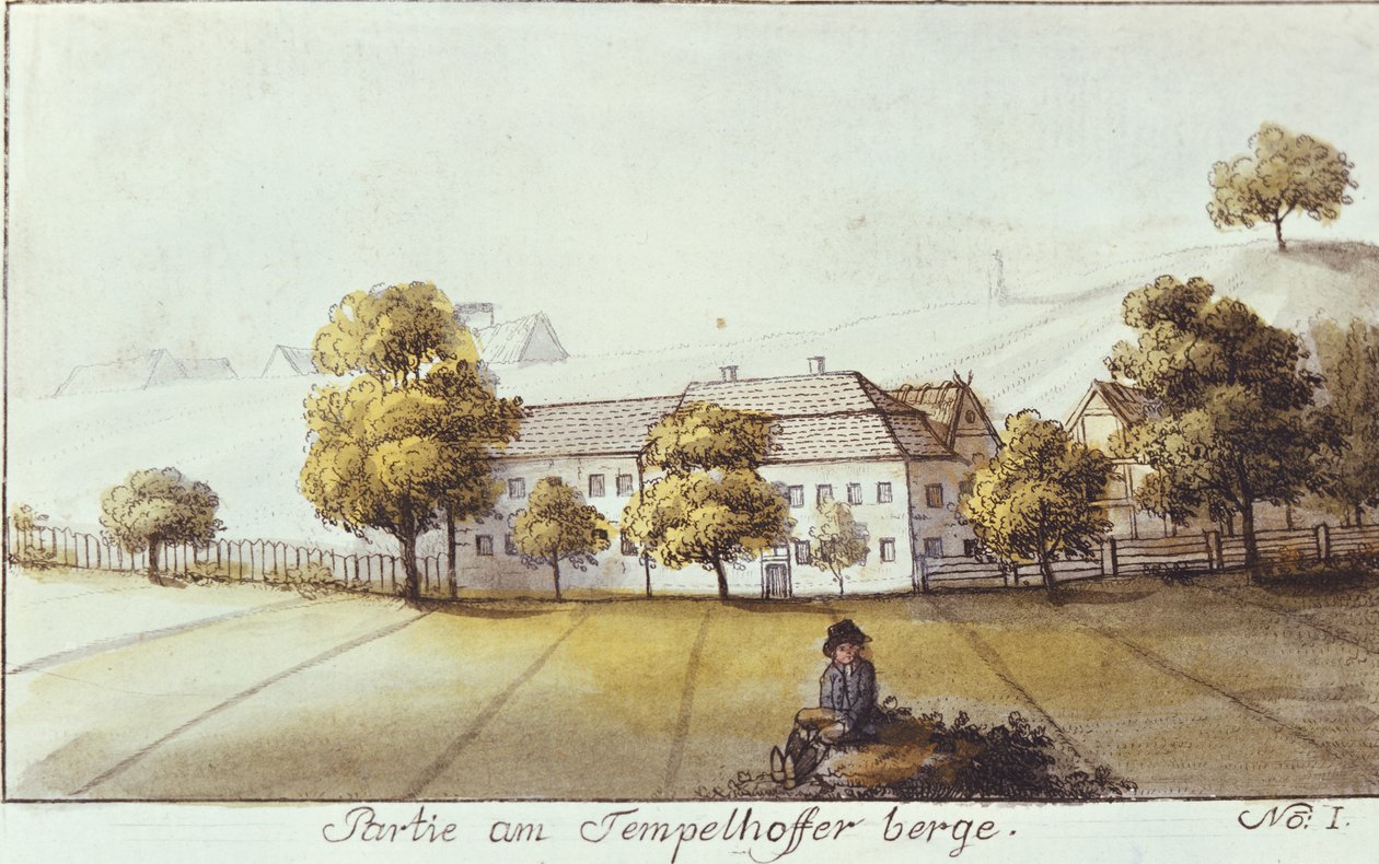 Grund ved Tempelhof-bjerget, Berlin af German School