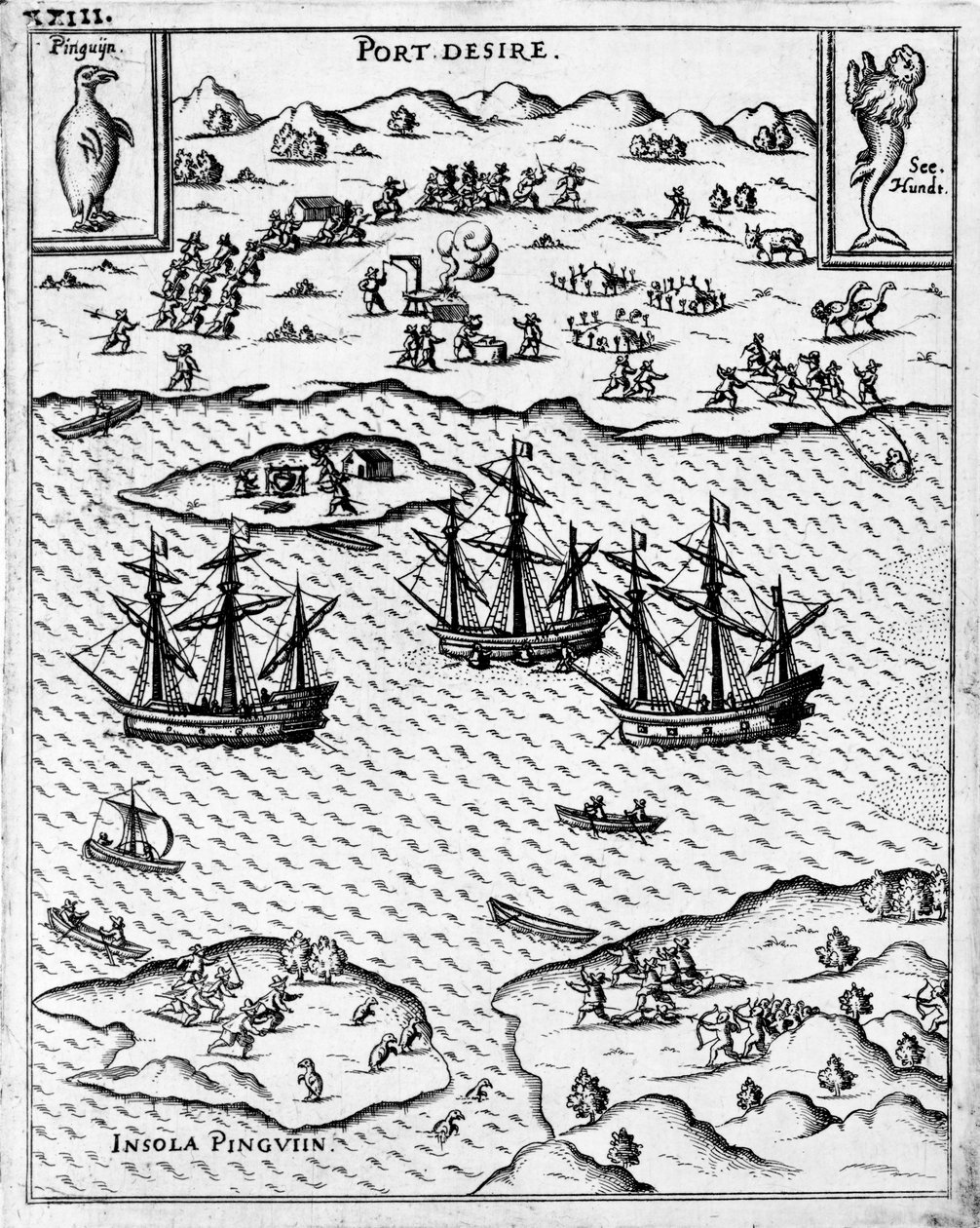 Port Desire, 1626 af German School
