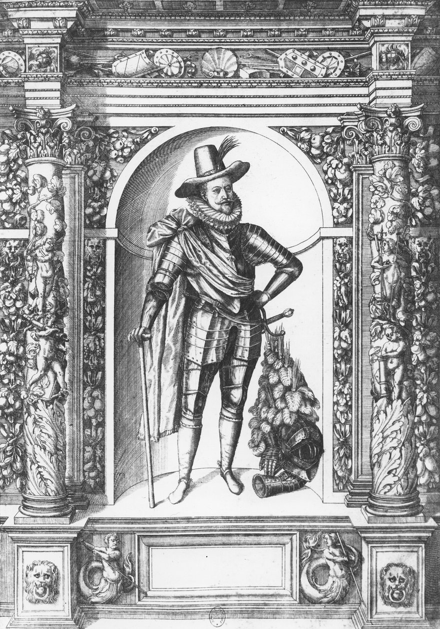 Portræt af Matthias I af Habsburg, hellig romersk kejser af German School