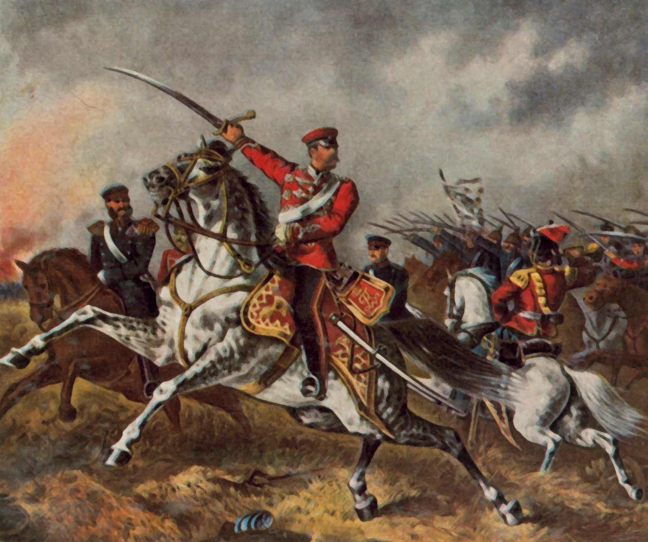 Prins Friedrich Karl af Preussen af German School