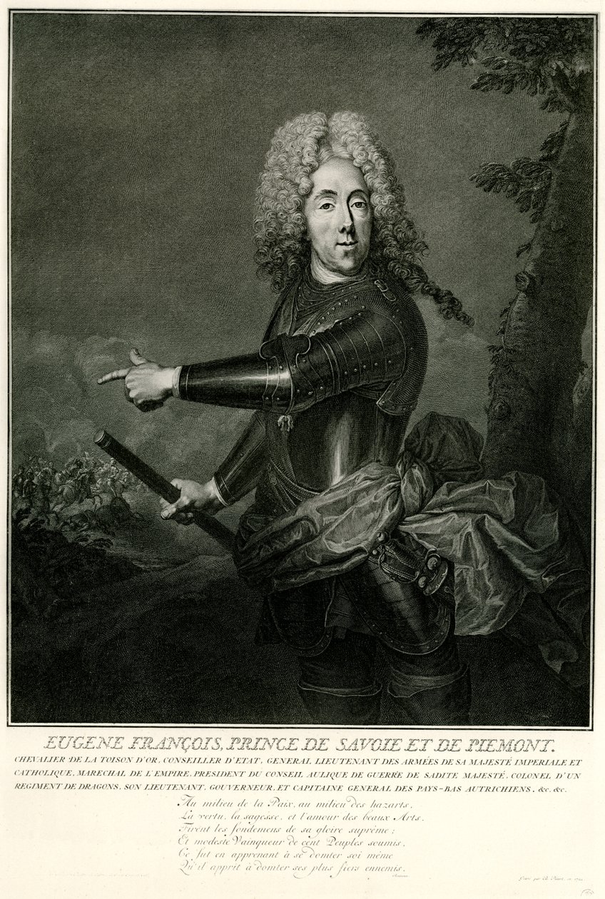 Prins Eugen af ​​Savoy-Carignan af German School