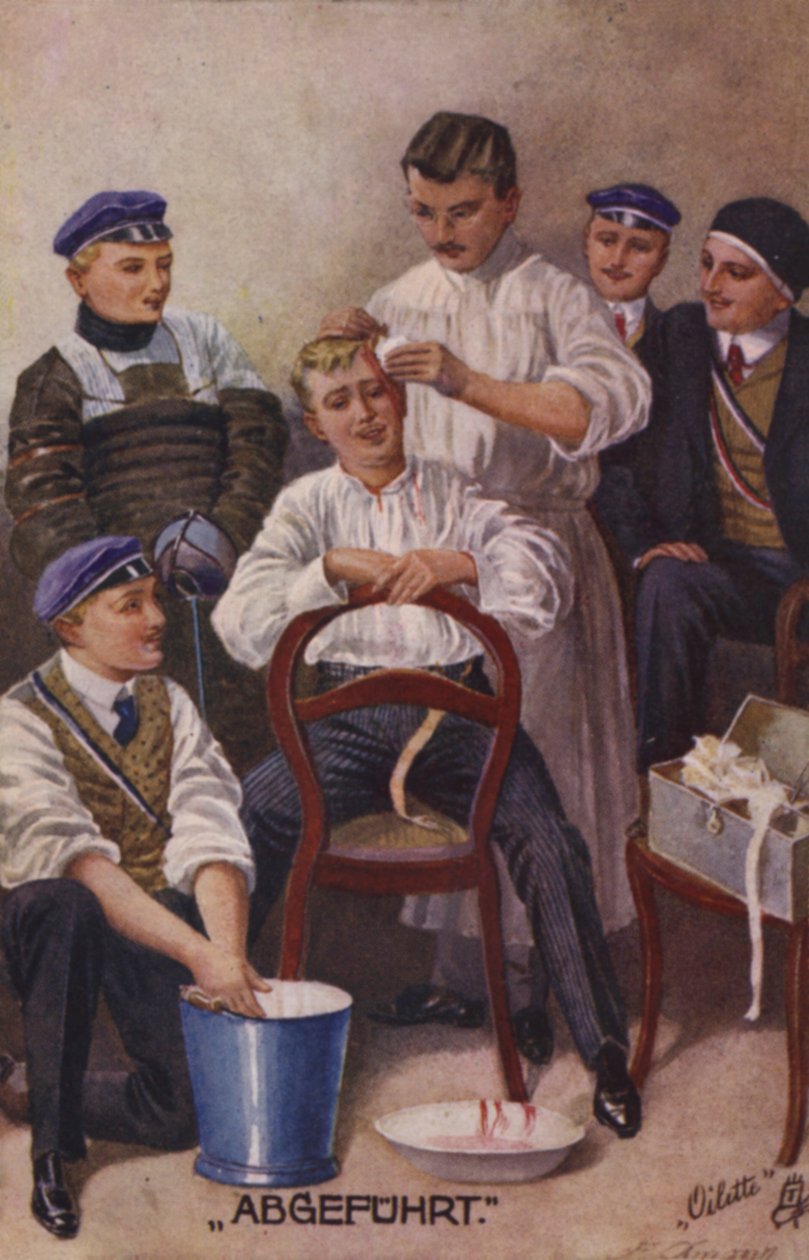 Fjernet (farvelitografi) af German School
