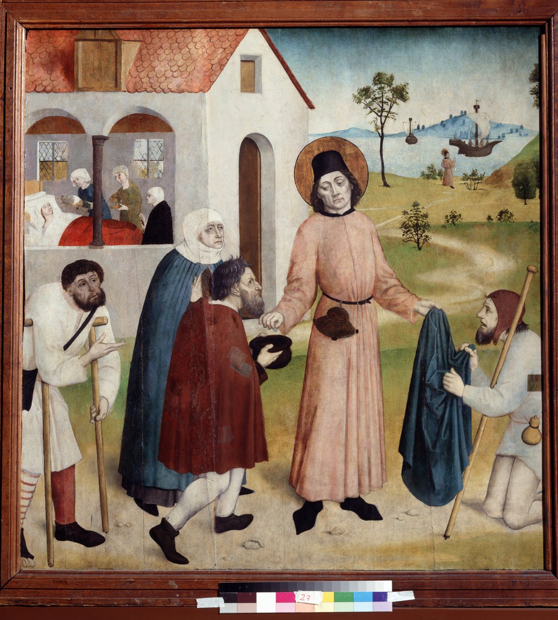 Saint Giles fordeler sin ejendom blandt de fattige af German School