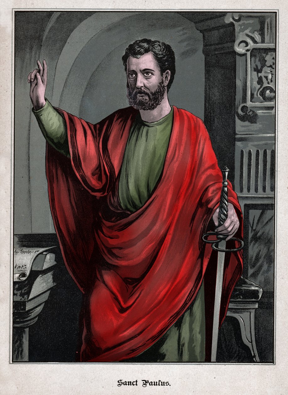 Saint Paul, omkring 1900 (gravering) af German School