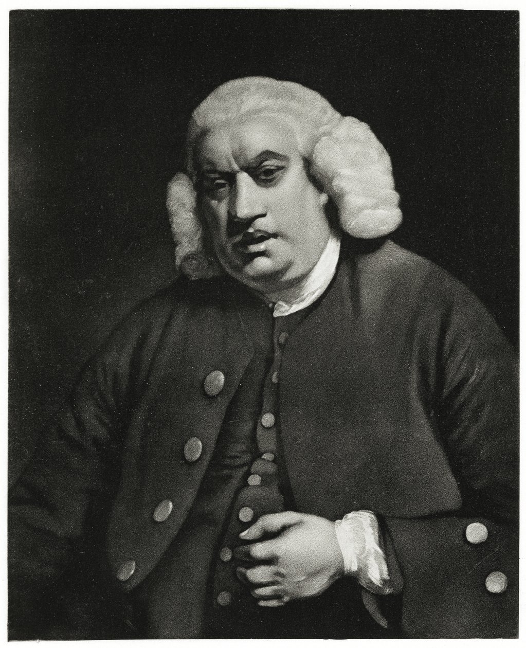 Samuel Johnson, 1884-90 (fototype) af German School
