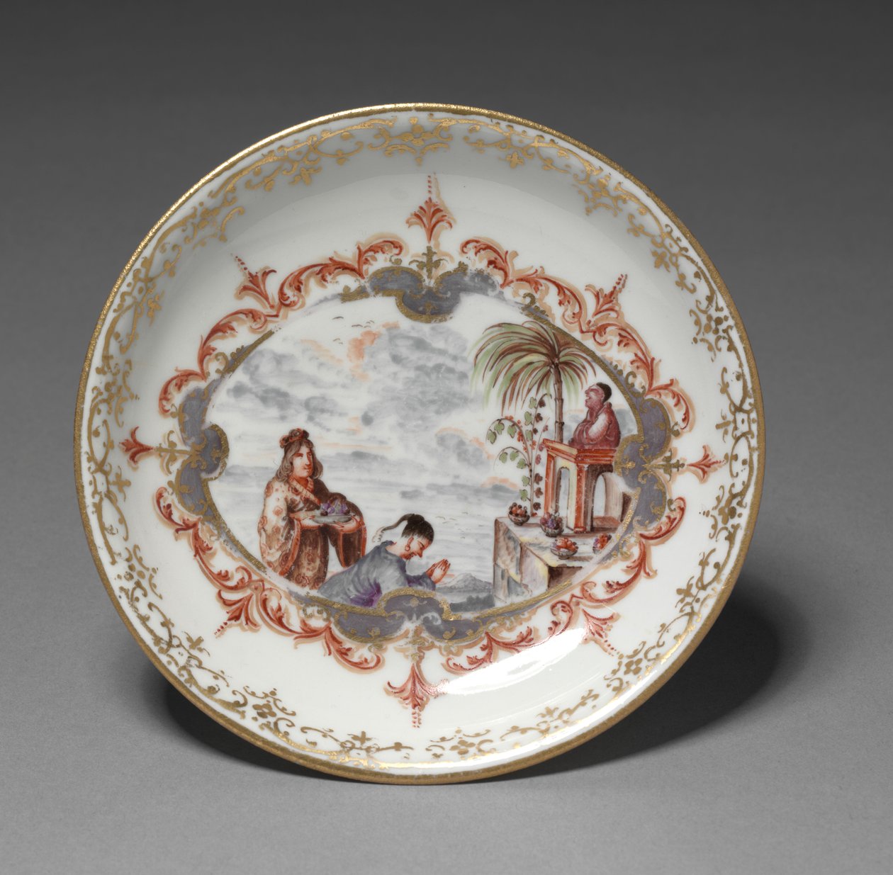 Underkop, fabrikant Meissen Porcelænsfabrik, Tyskland, ca. 1723 af German School