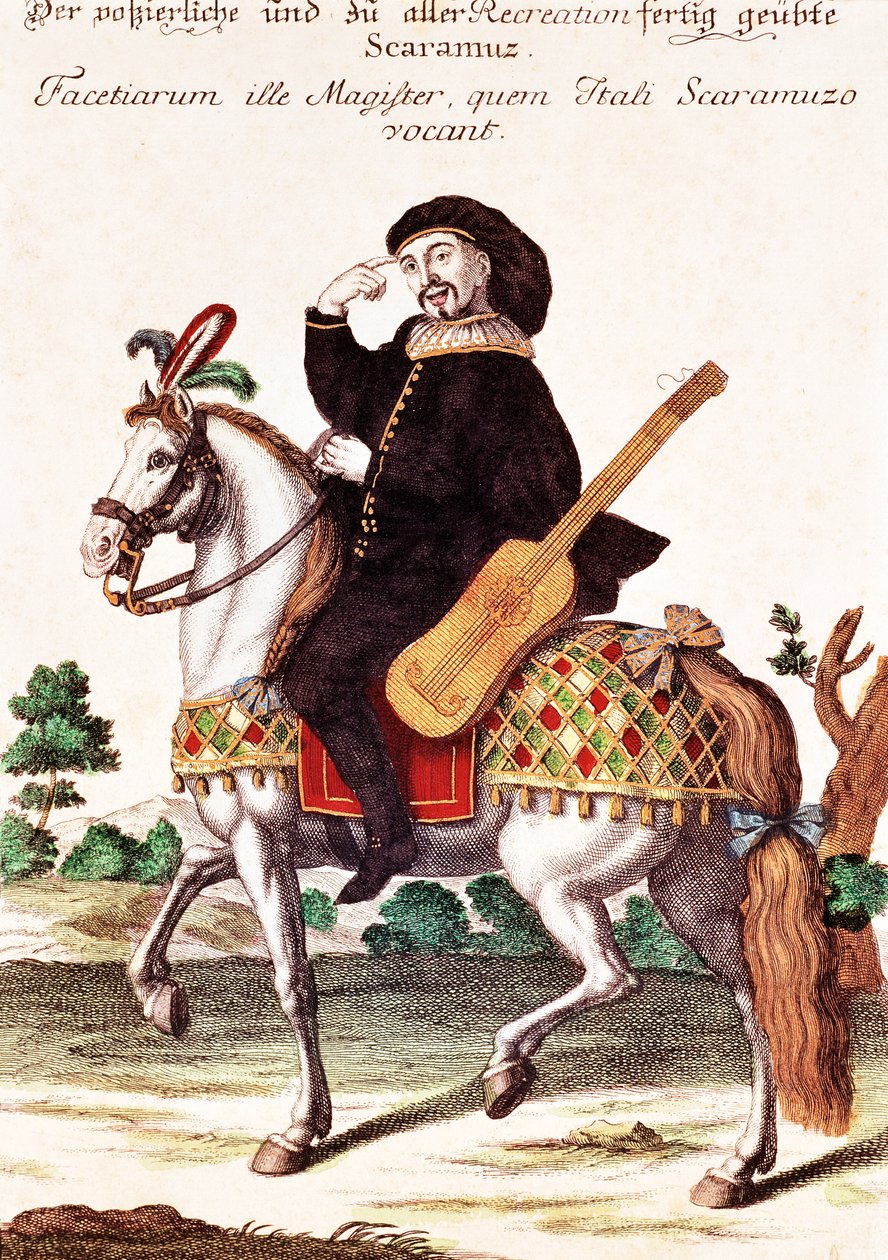 Scaramouche til hest af German School