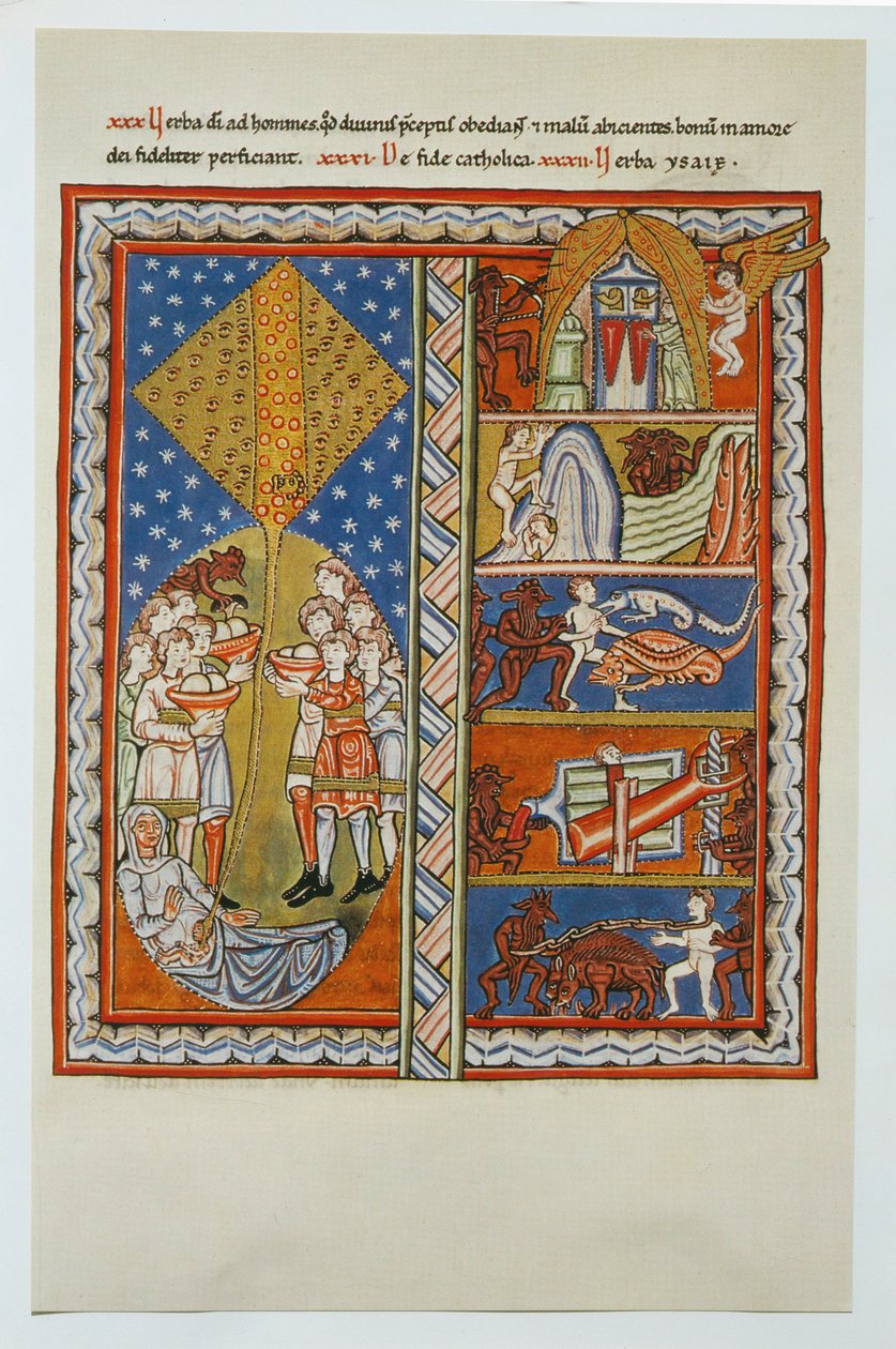 Scivias, Codex Rupertsberg af German School