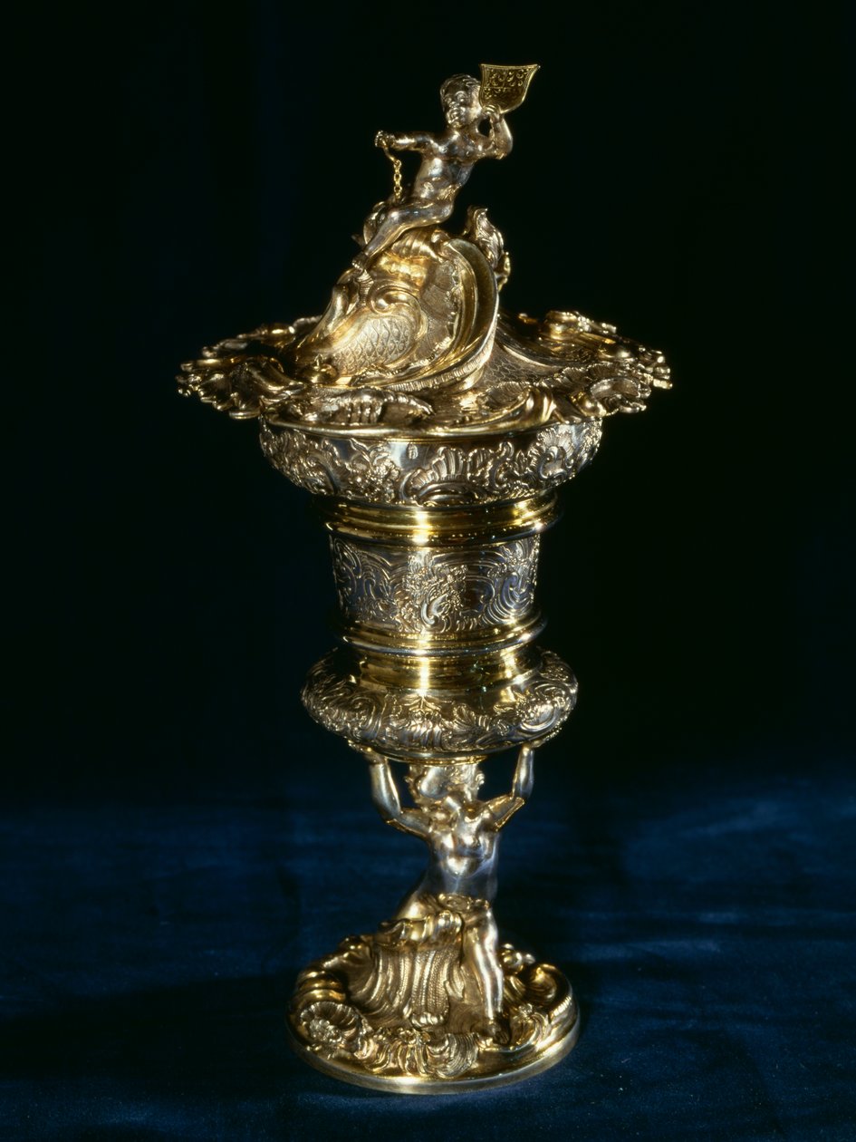 Silver Cup, fra Augsburg (sølv) af German School