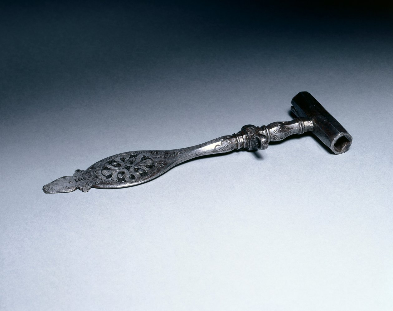 Nøgle til en hjullåspistol, ca.1600-50 af German School