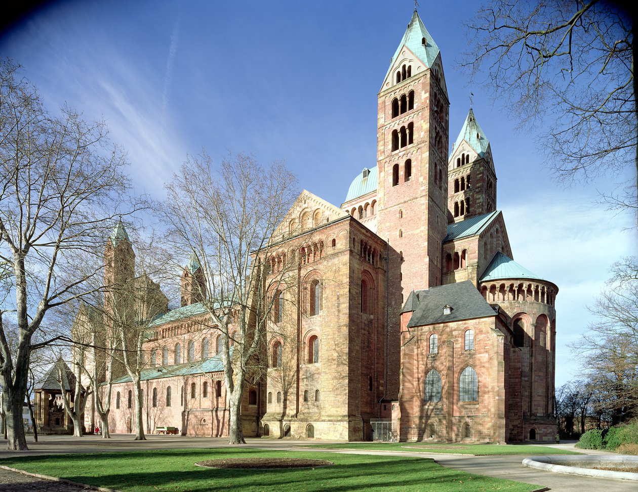 Speyer Cathedral, påbegyndt 1030 af German School